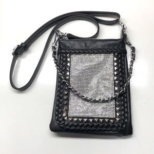 New Adorable Rhinestone Leather purse